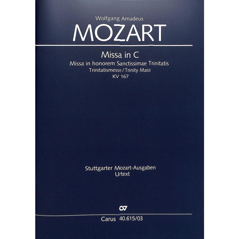 Missa C-Dur KV 167 (Trinitatismesse)