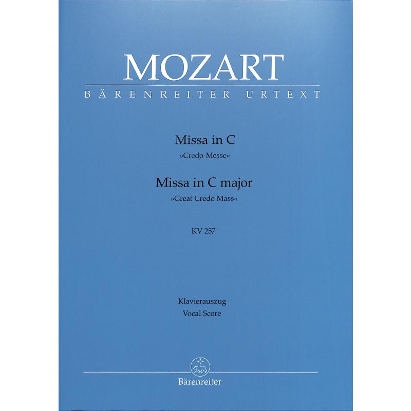 Missa C-Dur KV 257 (Credomesse)