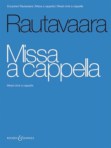 Missa a cappella: gemischter Chor (SATB) a cappella. Chorpartitur.