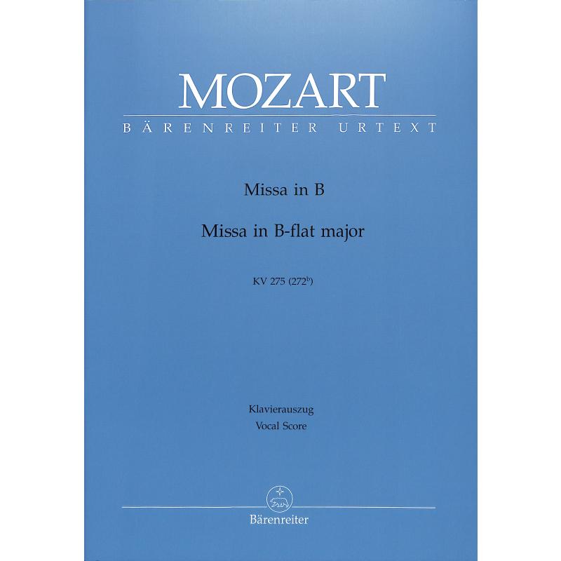 Missa brevis B-Dur KV 275 (272b)