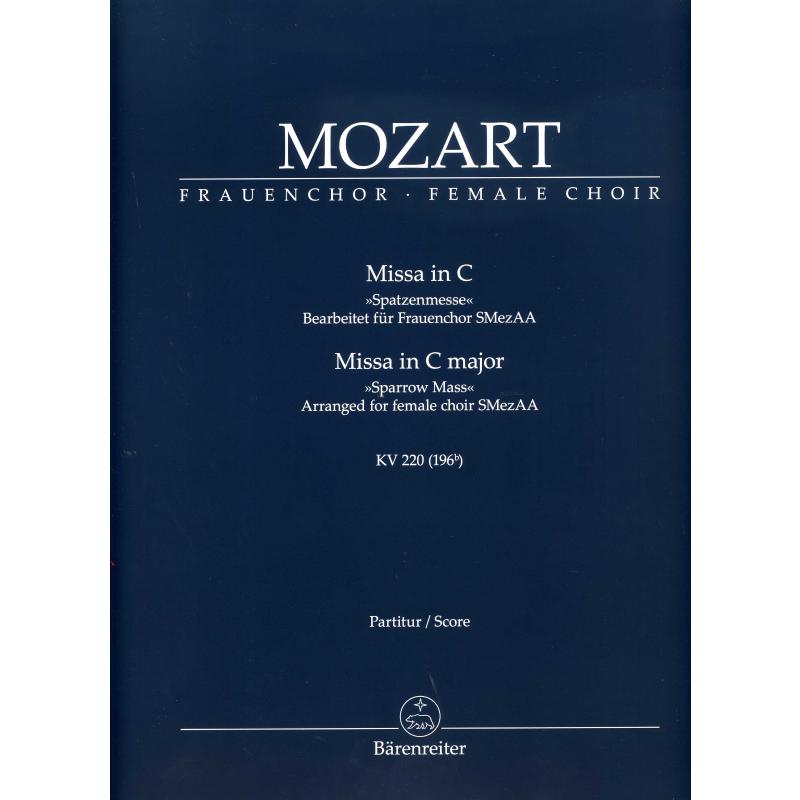Missa brevis C-Dur KV 220 (Spatzenmesse)