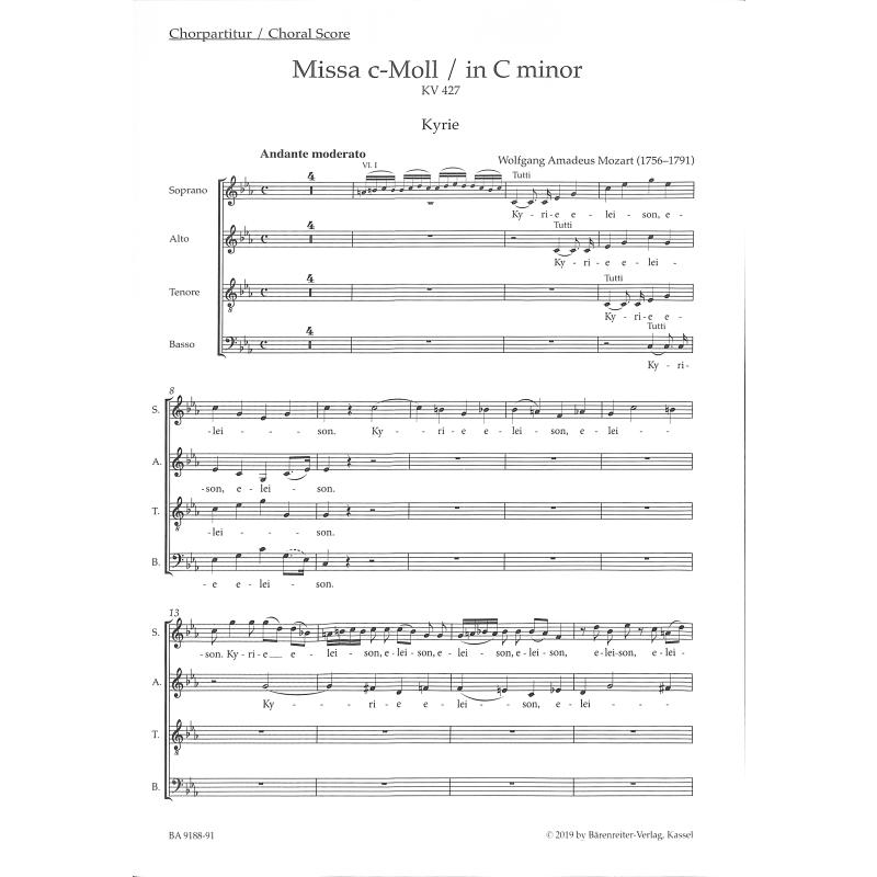 Missa c-moll KV 427 (417a)