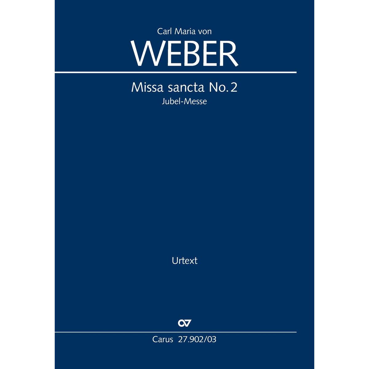 Missa sancta No. 2 (Klavierauszug) von Carus-Verlag Stuttgart