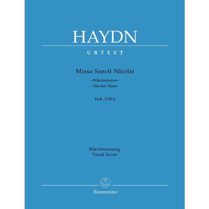 Missa sancti nicolai G-Dur Hob 22/6 (Nicolaimesse)