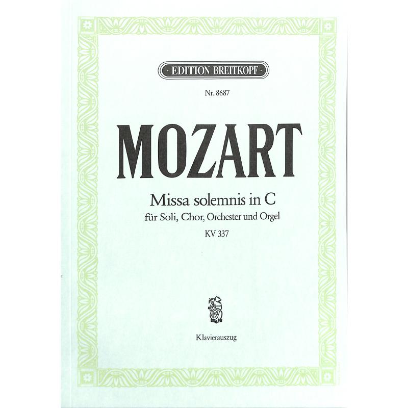 Missa solemnis C-Dur KV 337