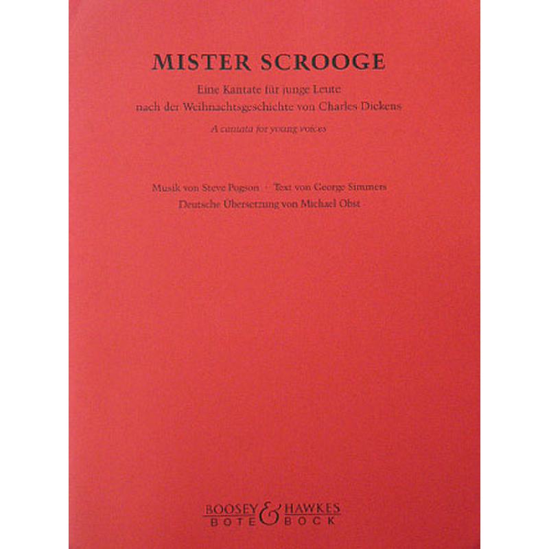 Mister Scrooge - eine Kantate für junge Leute