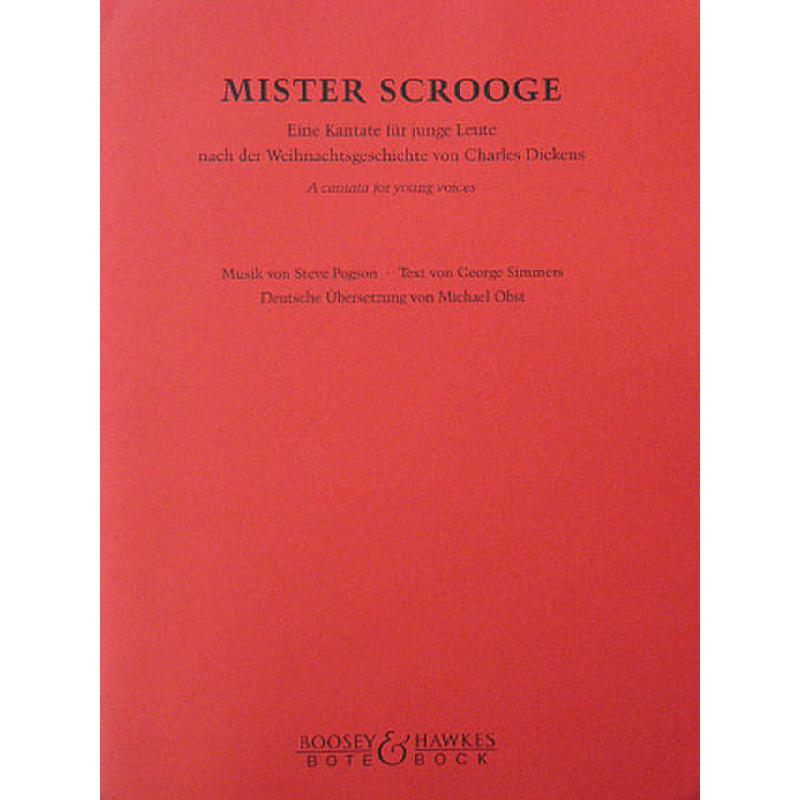 Mister Scrooge - eine Kantate für junge Leute