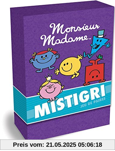 Mistigri jeu de paires Monsieur Madame