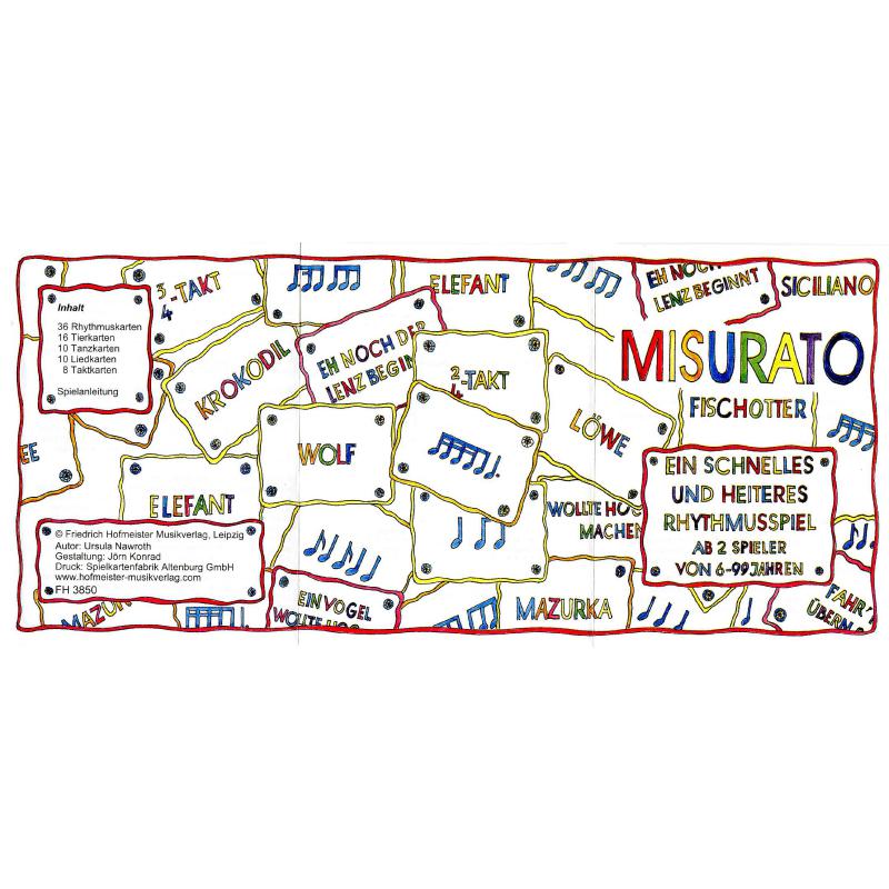 Misurato - ein schnelles + heiteres Rhythmusspiel