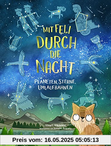 Mit Feli durch die Nacht. Planeten, Sterne, Umlaufbahnen