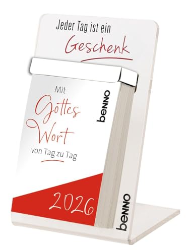 Mit Gottes Wort von Tag zu Tag 2026: mit Acrylglas-Aufsteller Mit Gottes Wort von Tag zu Tag 2026: mit Acrylglas-Aufsteller von St. Benno