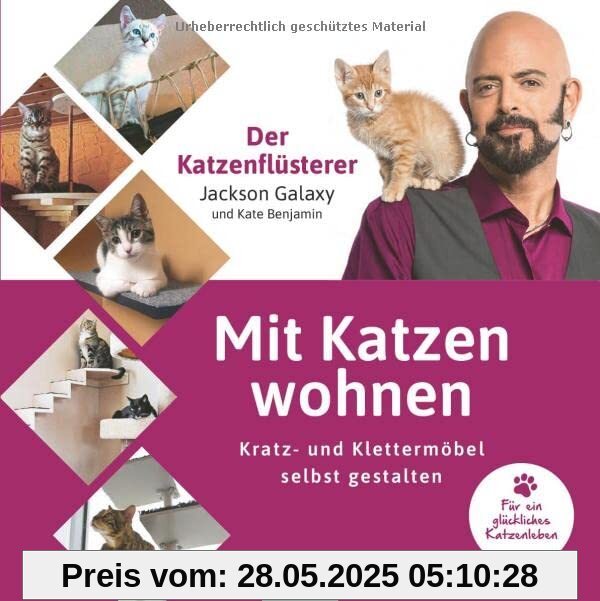 Mit Katzen wohnen: Kratz- und Klettermöbel selbst gestalten für ein glückliches Katzenleben vom Katzenflüsterer Jackson Galaxy