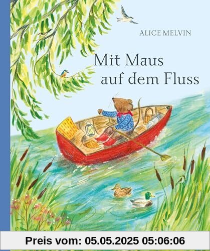 Mit Maus auf dem Fluss