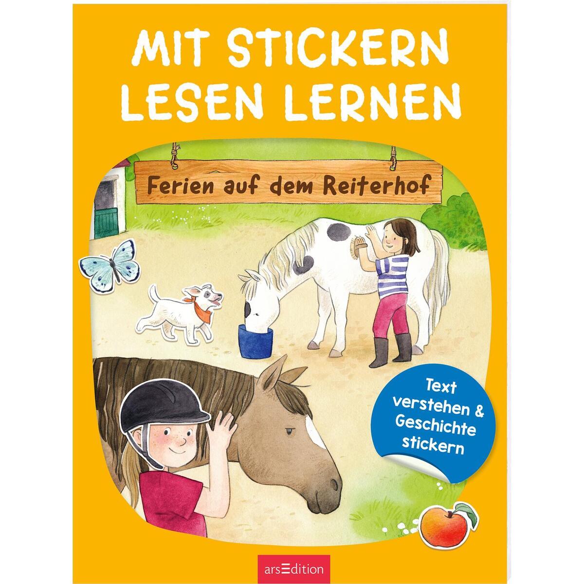 Mit Stickern Lesen lernen - Ferien auf dem Reiterhof Mit Stickern Lesen lernen - Ferien auf dem Reiterhof von Ars Edition GmbH