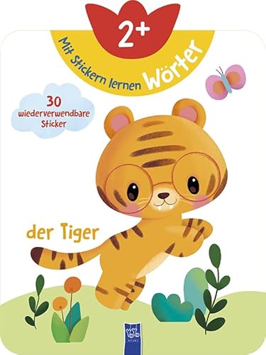 Mit Stickern lernen 2+ (Wörter) von YoYo Books