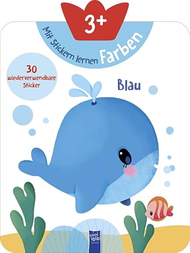 Mit Stickern lernen 3+ (Farben) von YoYo Books