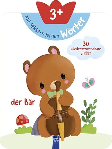 Mit Stickern lernen 3+ (Wörter) von YoYo Books