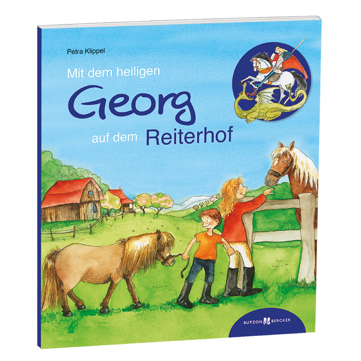 Mit dem heiligen Georg auf dem Reiterhof (1 Stück) von Butzon und Bercker