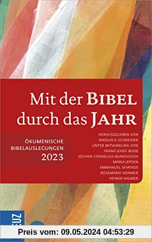 Mit der Bibel durch das Jahr 2023: Ökumenische Bibelauslegung 2023