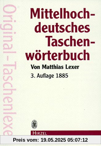 Mittelhochdeutsches Taschenwörterbuch