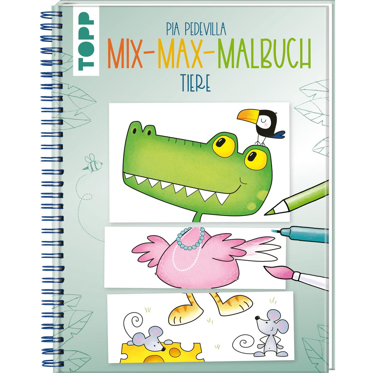 Mix-Max-Malbuch Tiere von Frech Verlag GmbH