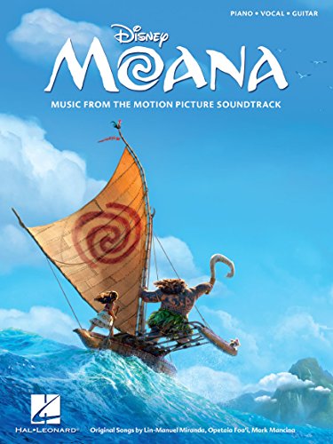 Moana: Music From The Motion Picture Soundtrack (PVG): Songbook für Klavier, Gesang, Gitarre (PIANO, VOIX, GU) von Walt Disney