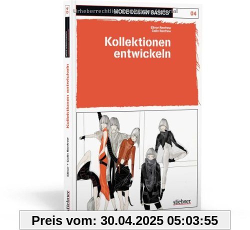 Mode Design Basics 04. Kollektionen entwickeln: Zweig der Modeindustrie, der mit der Herstellung von Stoffen befasst ist. Populärer oder neuester Stil ... Bekleidung, Haar, Dekoration oder Benehmen