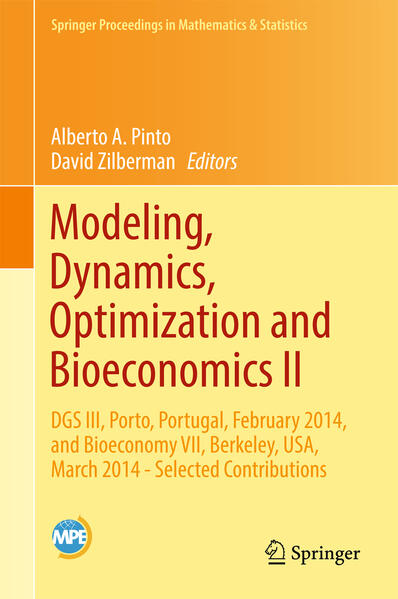 Modeling Dynamics Optimization and Bioeconomics II von Springer International Publishing