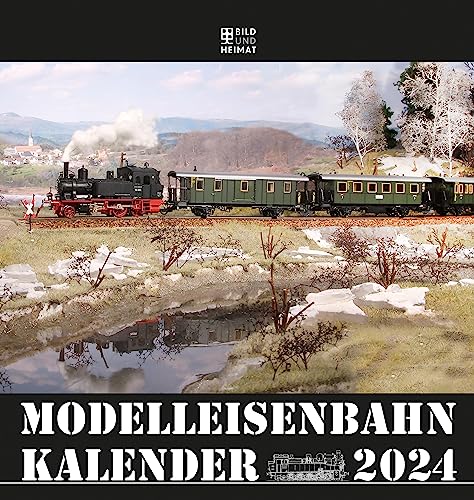 Modelleisenbahnkalender 2024: inkl. 12 Postkarten von Bild u. Heimat