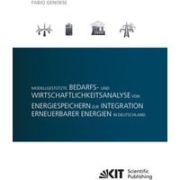 Modellgestützte Bedarfs- und Wirtschaftlichkeitsanalyse von Energiespeichern zur Integration erneuerbarer Energien in Deutschland
