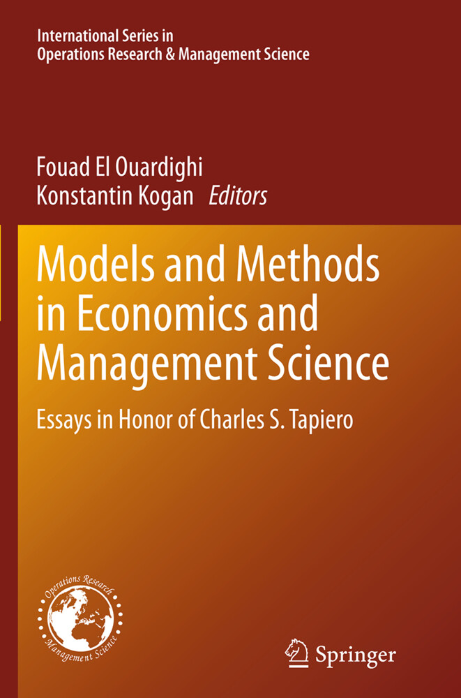 Models and Methods in Economics and Management Science von Springer International Publishing