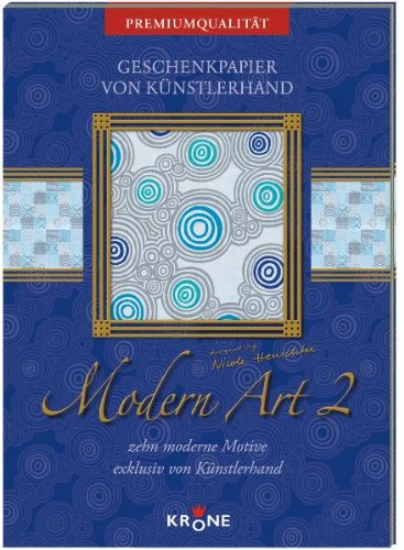 Modern Art 2, Geschenkpapier von Krone