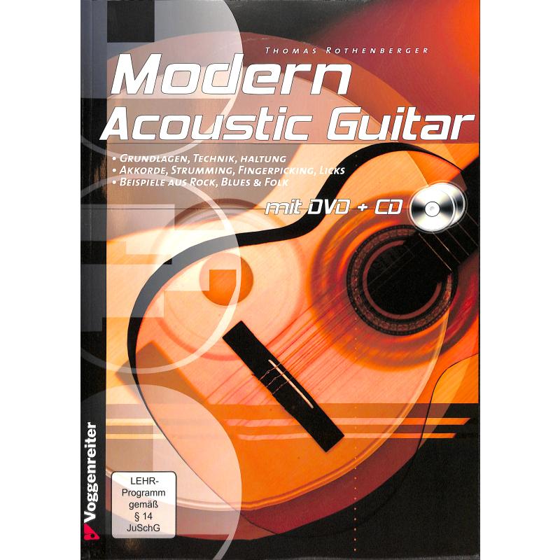 Modern acoustic guitar