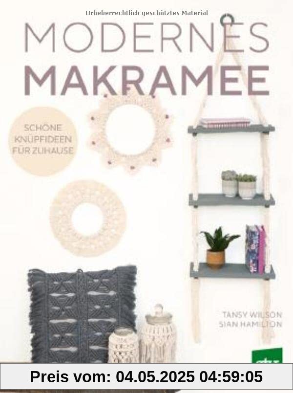 Modernes Makramee: Schöne Knüpf-Ideen für zuhause