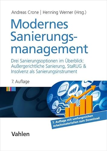 Modernes Sanierungsmanagement: Drei Sanierungsoptionen im Überblick: Außergerichtliche Sanierung, StaRUG und Insolvenz als Sanierungsinstrument (Management Competence) von Vahlen Franz GmbH