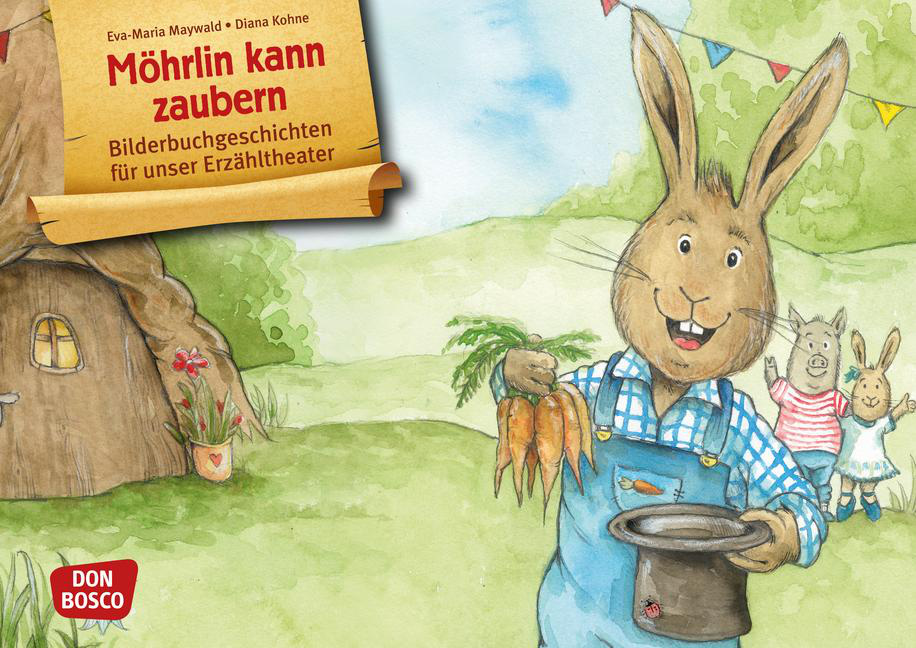 Möhrlin kann zaubern. Kamishibai Bildkartenset Möhrlin kann zaubern. Kamishibai Bildkartenset von Don Bosco Medien