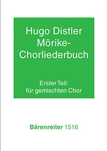 Moerike Chorliederbuch 1 Op 19. Gemischter Chor