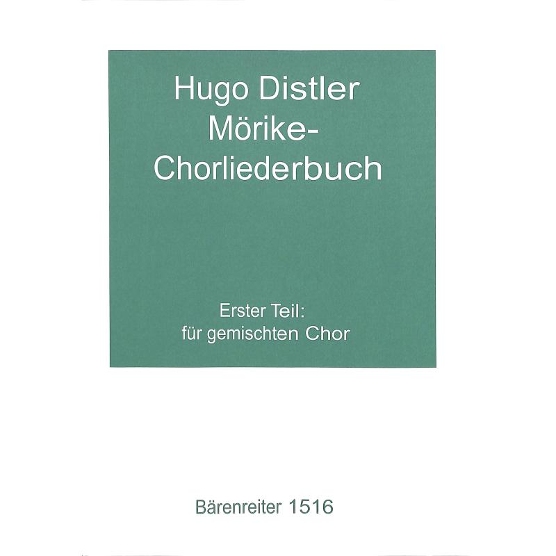 Moerike Chorliederbuch 1 op 19