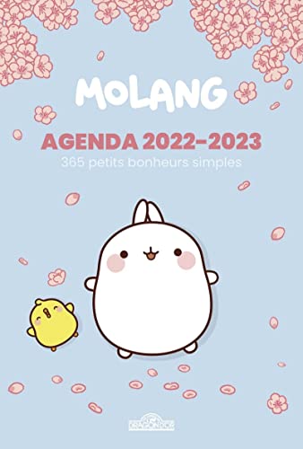 Molang - Agenda 2022-2023: 365 petits bonheurs simples von DRAGON D OR
