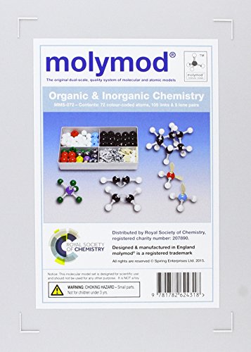 Molymod MMS-072: Molecular Set for Inorganic & Organic Chemistry, 72 atoms von Royal Society of Chemistry