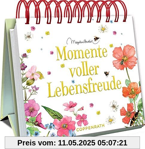 Momente voller Lebensfreude (Kleines Spiralaufstellbuch)