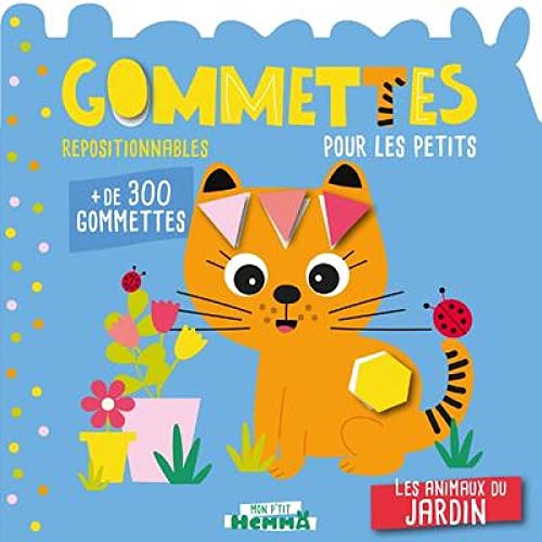 Mon P'tit Hemma Gommettes pour les petits - Les animaux du jardin von Hemma