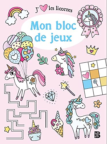 Mon amie la licorne: bloc de jeux (Mon amie la licorne, 1)