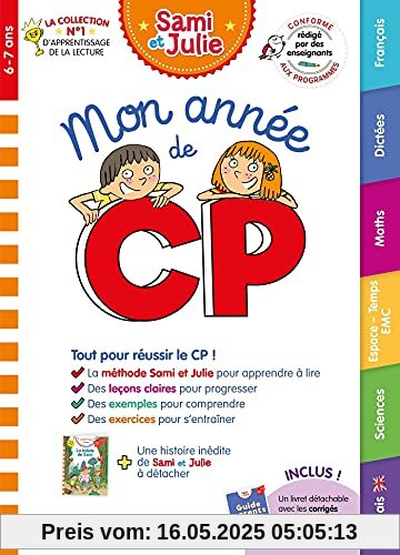 Mon année de CP avec Sami et Julie (toutes les matières)