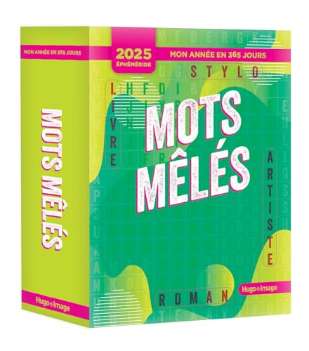 Mon année en 365 jours - 2025 - Mots mêlés