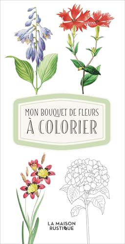 Mon bouquet de fleurs à colorier