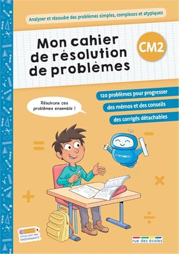Mon cahier de résolution de problèmes CM2: pour un entraînement progressif Mon cahier de résolution de problèmes CM2: pour un entraînement progressif von RUE DES ECOLES