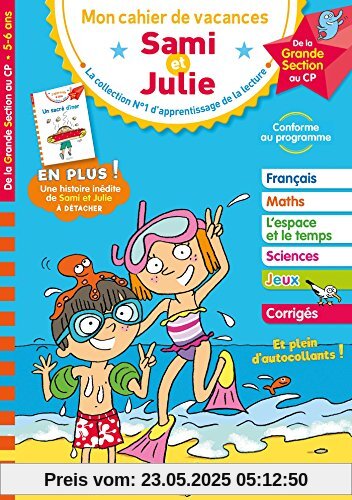 Mon cahier de vacances Sami et julie