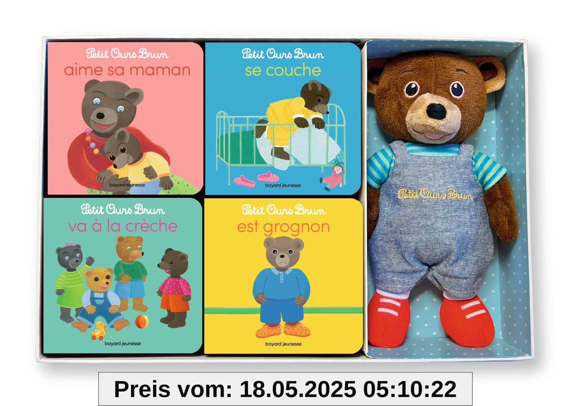 Mon coffret à histoires Petit Ours Brun: Avec une peluche toute douce