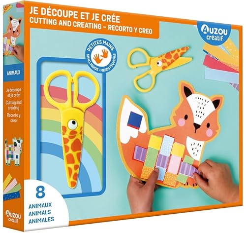 Mon coffret d'artiste - Je découpe et je crée von AUZOU